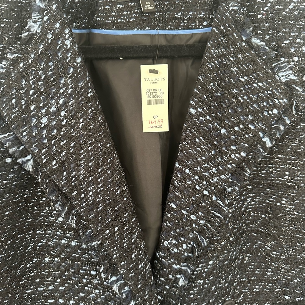 NWT Talbots blazer - Picture 2 of 3